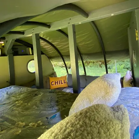 Exclusive Use Riverside Landpods At Wildish Cornwall Luxury tent