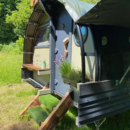 Exclusive Use Riverside Landpods At Wildish Cornwall Luxury tent Bodmin