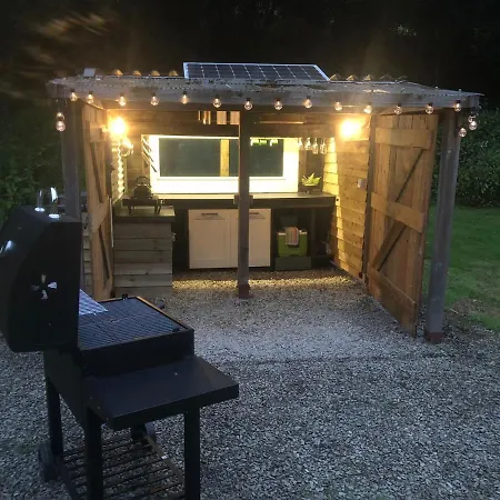 Exclusive Use Riverside Landpods At Wildish Cornwall Luxury tent Bodmin